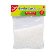 Bubu KP0037 Strafor Köpük Beyaz Ponpon