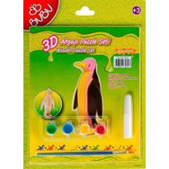 Bubu Penguen 3D Ahşap Puzzle