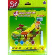 Bubu Uçak 3D Boyama ve Puzzle Seti