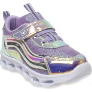 Buckhead 4246 Trioshiny Hologram Işıklı Lila Kız Çocuk Spor Ayakkabı