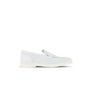 Bueno Shoes 01MA8200 Beyaz Flotter Deri Erkek Loafer