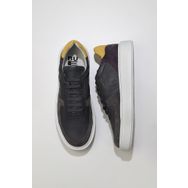 Bueno Shoes 01MU10405 Gri Deri-Süet Erkek Spor Ayakkabı