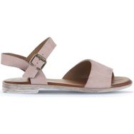 Bueno Shoes 01WA3011 Pudra Alf Süet Kadın Düz Sandalet