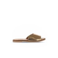 Bueno Shoes 01WA5701 Bronz Deri Düz Kadın Terlik