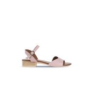 Bueno Shoes 01WA7308 Gül Kurusu Deri Kadın Sandalet