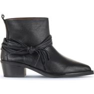 Bueno Shoes 01WD4007 Siyah Deri Topuklu Kadın Bot