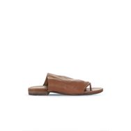 Bueno Shoes 01WJ2226 Kahverengi Deri Kadın Parmak Arası Terlik