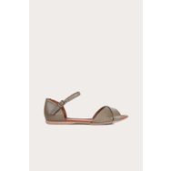 Bueno Shoes 01WL1217 Kahverengi Deri Kadın Düz Sandalet