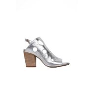 Bueno Shoes 01wl3704 Taba Deri Kadın Topuklu Sandalet