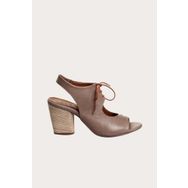 Bueno Shoes 01WN0100 Gri Deri Kadın Sandalet