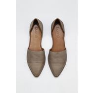 Bueno Shoes 01WN0101 Gri Deri Kadın Sandalet