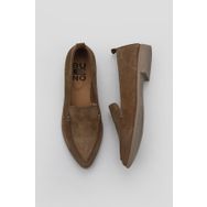 Bueno Shoes 01WN0128 Taba Süet Kadın Düz Babet