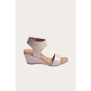 Bueno Shoes 01WN0501 Gri Deri Kadın Sandalet