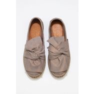 Bueno Shoes 01WN3100 Gri Simli Deri Kadın Sandalet