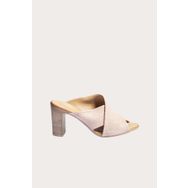 Bueno Shoes 01WN4303 Pudra Deri Kadın Topuklu Terlik