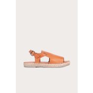 Bueno Shoes 01WQ1125 Taba Kadın Deri Espadril Sandalet