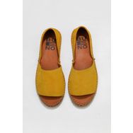 Bueno Shoes 01WQ2413 Sarı Süet Kadın Babet