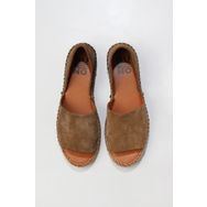 Bueno Shoes 01WQ2413 Taba Süet Kadın Babet