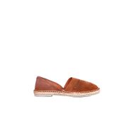 Bueno Shoes 01wq2415 Taba Süet Kadın Düz Sandalet