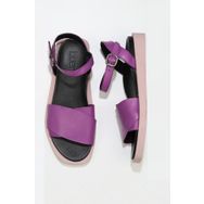 Bueno Shoes 01wq9102 Taba Deri Kadın Düz Sandalet