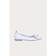Bueno Shoes 01WR3100 Mavi Deri Kadın Düz Babet