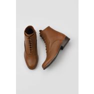 Bueno Shoes 01WR3303 Deri Kahverengi Kadın Düz Bot