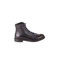 Bueno Shoes 01WR3701 Mavi Deri Kadın Bot