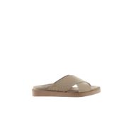 Bueno Shoes 01ws2817 Gül Kurusu Deri Kadın Düz Terlik