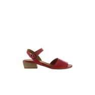 Bueno Shoes 01WS7504 Fuşya Deri Kadın Topuklu Sandalet