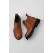 Bueno Shoes 01WT0801 Taba Açık Flotter Deri Kadın Düz Bot