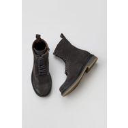 Bueno Shoes 01WT3100 Gri Süet Kadın Düz Bot