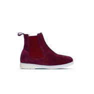 Bueno Shoes 01WT3300 Bordo Süet Kadın Düz Bot