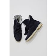 Bueno Shoes 01WT3303 Lacivert Süet Kadın Bot