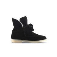 Bueno Shoes 01WT3303 Siyah Süet Kadın Bot