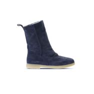 Bueno Shoes 01WT3305 Mavi Süet Kadın Bot