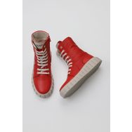 Bueno Shoes 01WT3404 Kırmızı Flotter Deri Kadın Bot