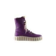 Bueno Shoes 01WT3404 Lila Deri Kadın Bot