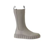 Bueno Shoes 01WT3410 Bej Deri Kadın Bot