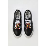Bueno Shoes 01WT4705 Siyah Deri Kadın Spor Ayakkabı
