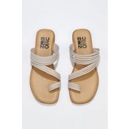 Bueno Shoes 01wu3418 Taba Deri Kadın Düz Sandalet