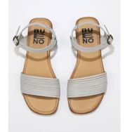 Bueno Shoes 01WU3420 Gri Deri Kadın Sandalet