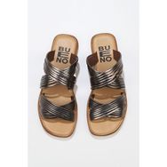 Bueno Shoes 01WU3422 Taba Parlak Deri Kadın Düz Terlik