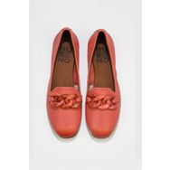 Bueno Shoes 01WU3600 Mercan Deri Düz Kadın Babet