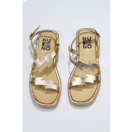 Bueno Shoes 01WU4101 Sarı Deri Kadın Sandalet