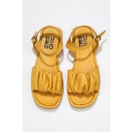 Bueno Shoes 01WU4121 Sarı Deri Kadın Sandalet