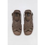 Bueno Shoes 01wu4126 Gri Deri Kadın Sandalet