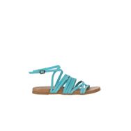 Bueno Shoes 01WU4202 Turkuaz Kadın Sandalet