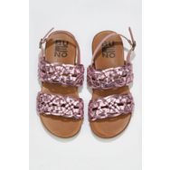 Bueno Shoes 01WU4252 Pudra Parlak Deri Kadın Sandalet