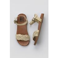 Bueno Shoes 01WU4262 Sarı Deri Kadın Sandalet