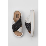 Bueno Shoes 01WU4624 Siyah Beyaz Kadın Terlik